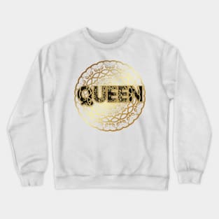 Golden Queen with amazing black touche (high quality) Crewneck Sweatshirt